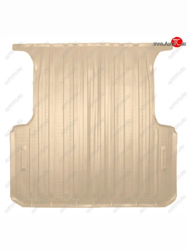 Коврик багажника Norplast Unidec (Цвет: бежевый) Toyota Hilux AN120 1-ый рестайлинг (2017-2020)
