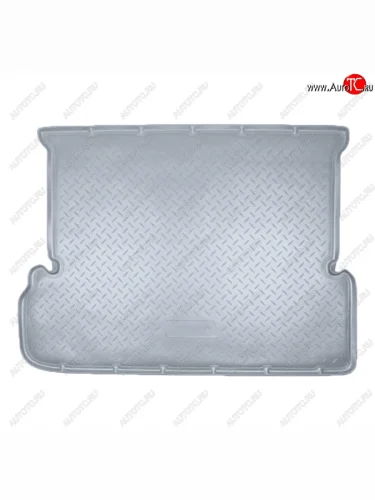 Коврик багажника Norplast Unidec (7 мест) (Цвет: серый) Toyota Land Cruiser Prado J150 1-ый рестайлинг (2013-2017)