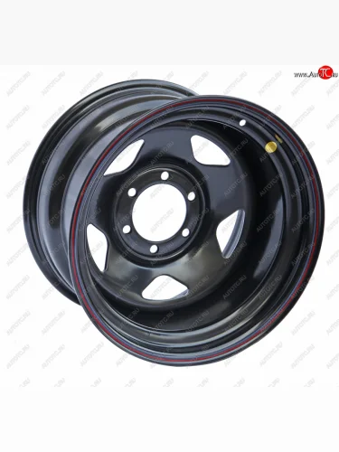 Штампованый диск OFF-ROAD Wheels (стальной усиленный, треугольник - черный). 10.0 x 17 