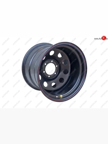Штампованый диск OFF-ROAD Wheels (стальной усиленный, круг - черный). 12.0 x 17 