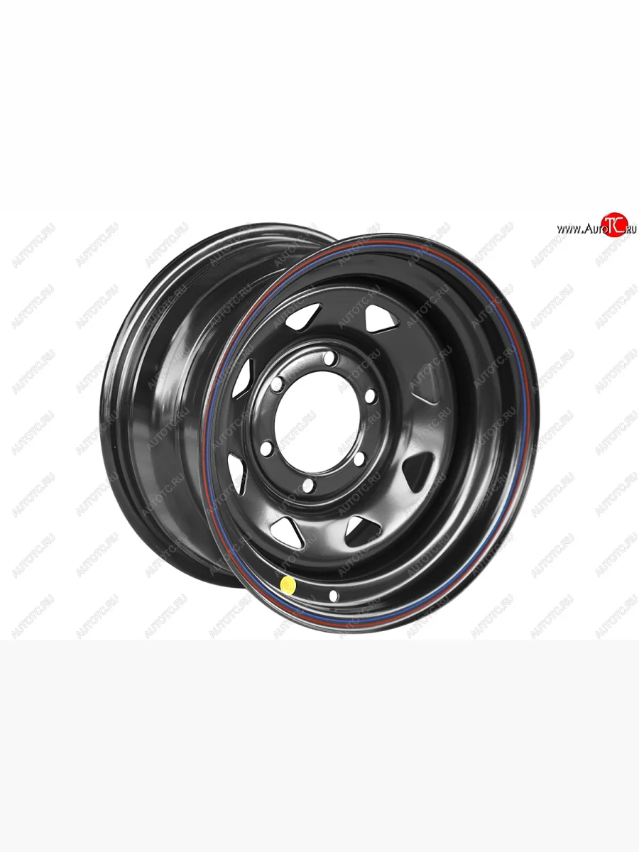 Штампованый диск OFF-ROAD Wheels (стальной усиленный, треугольник - черный). 8.0 x 15    в Самаре Самарской области