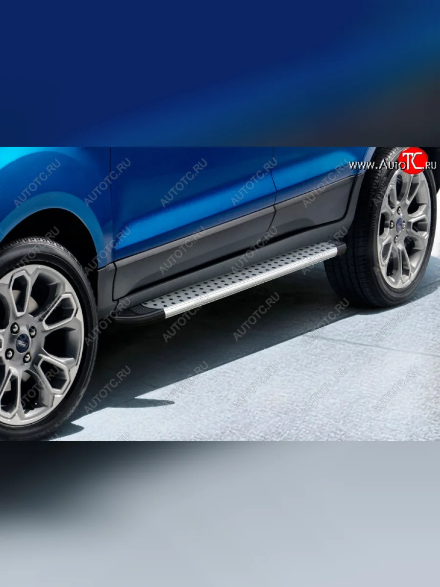 Пороги алюминиевые Slitkoff Honda CR-V RM1,RM3,RM4 дорестайлинг (2012-2015) (Standart Silver)  с доставкой в г. Керчь