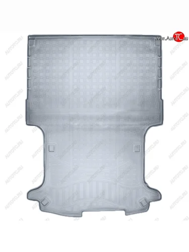 Коврик багажника Norplast Unidec (фургон) Лада ВАЗ Ларгус дорестайлинг R90 (2012-2021) (Цвет: серый)