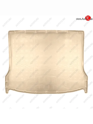Коврик багажника Norplast Unidec (5 мест) Лада ВАЗ Ларгус дорестайлинг R90 (2012-2021) (Цвет: бежевый)