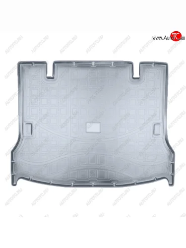 Коврик багажника Norplast Unidec (7 мест) Лада ВАЗ Ларгус дорестайлинг R90 (2012-2021) (Цвет: серый)