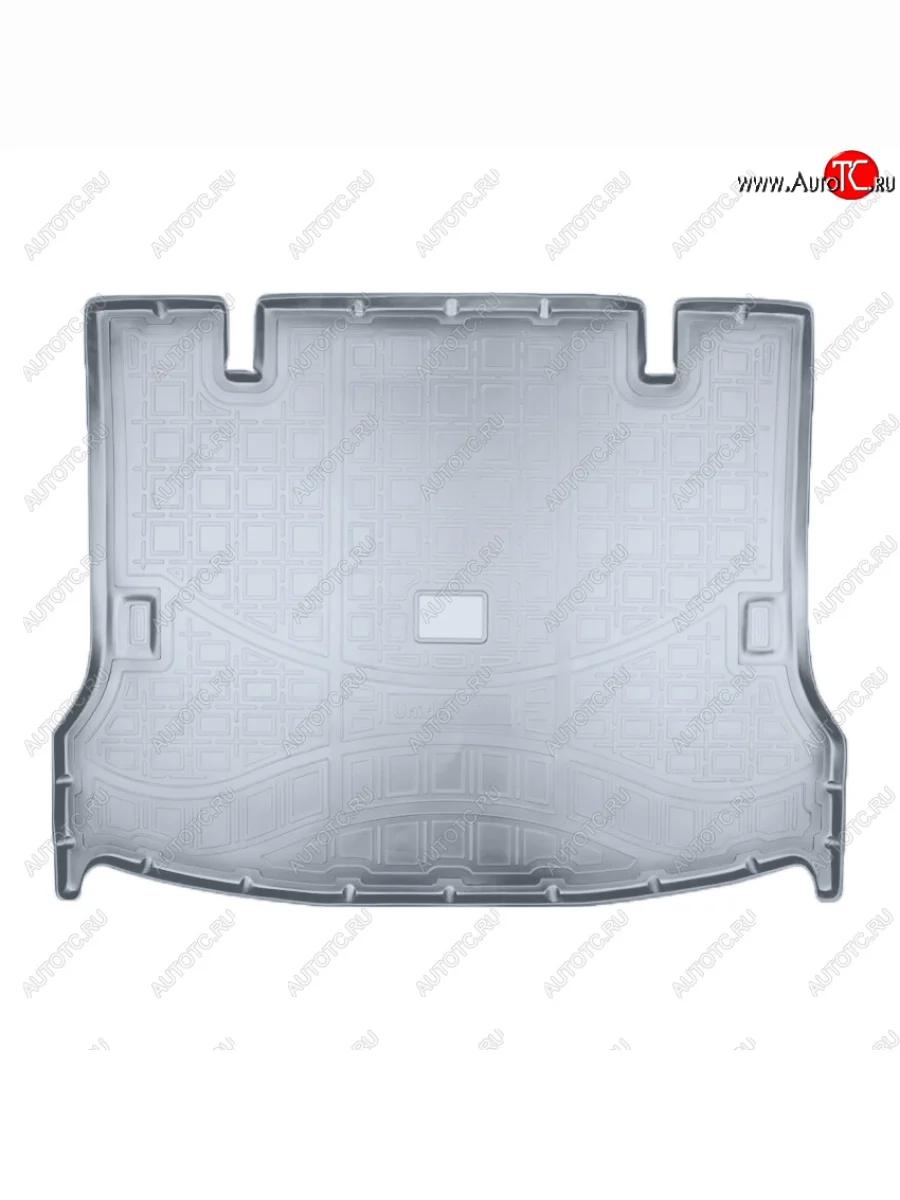 Коврик багажника Norplast Unidec (7 мест) Лада ВАЗ Ларгус дорестайлинг R90 (2012-2021) (Цвет: серый)  в Перми Пермском крае