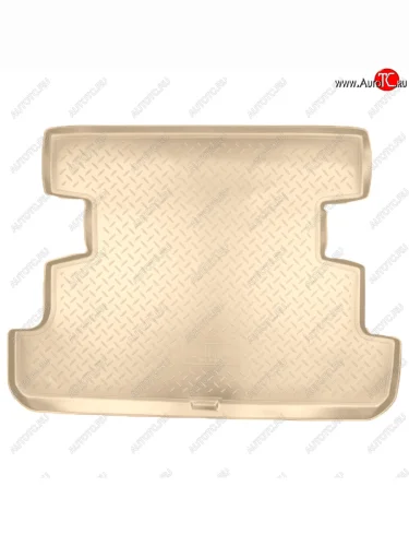 Коврик багажника (до 2016 г.в.) Norplast Unidec (Цвет: бежевый) Лада ВАЗ нива 4х4  2131 (1993-2019) 5 дв. дорестайлинг, Урбан 5 дв. дорестайлинг