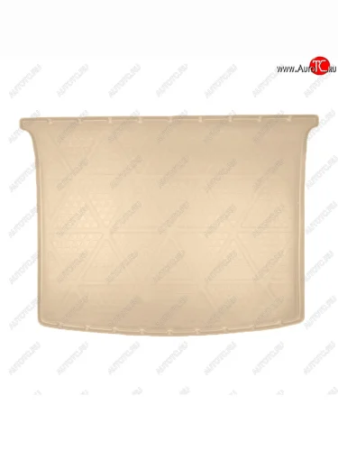 Коврик багажника Norplast Unidec (2 задн.сдвижные двери, подъемная.зад.дверь) (Цвет: бежевый) Volkswagen Caddy 2K дорестайлинг (2003-2010)