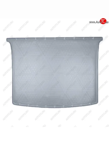 Коврик багажника Norplast Unidec (2 задн.сдвижные двери, подъемная.зад.дверь) (Цвет: серый) Volkswagen Caddy 2K дорестайлинг (2003-2010)