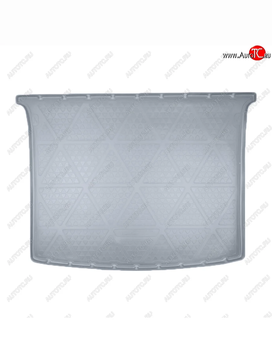 Коврик багажника Norplast Unidec (2 задн.сдвижные двери, подъемная.зад.дверь) Volkswagen Caddy 2K дорестайлинг (2003-2010) (Цвет: серый)  в Керчи Республика Крым