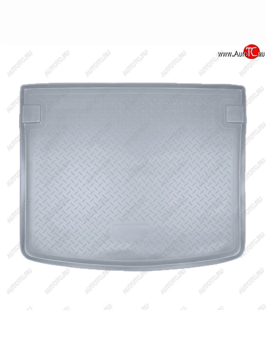 Коврик багажника Norplast Unidec (прав.сдвижная дверь, подъемная.зад.дверь) Volkswagen Caddy 2K дорестайлинг (2003-2010) (Цвет: серый)  в Керчи Республика Крым