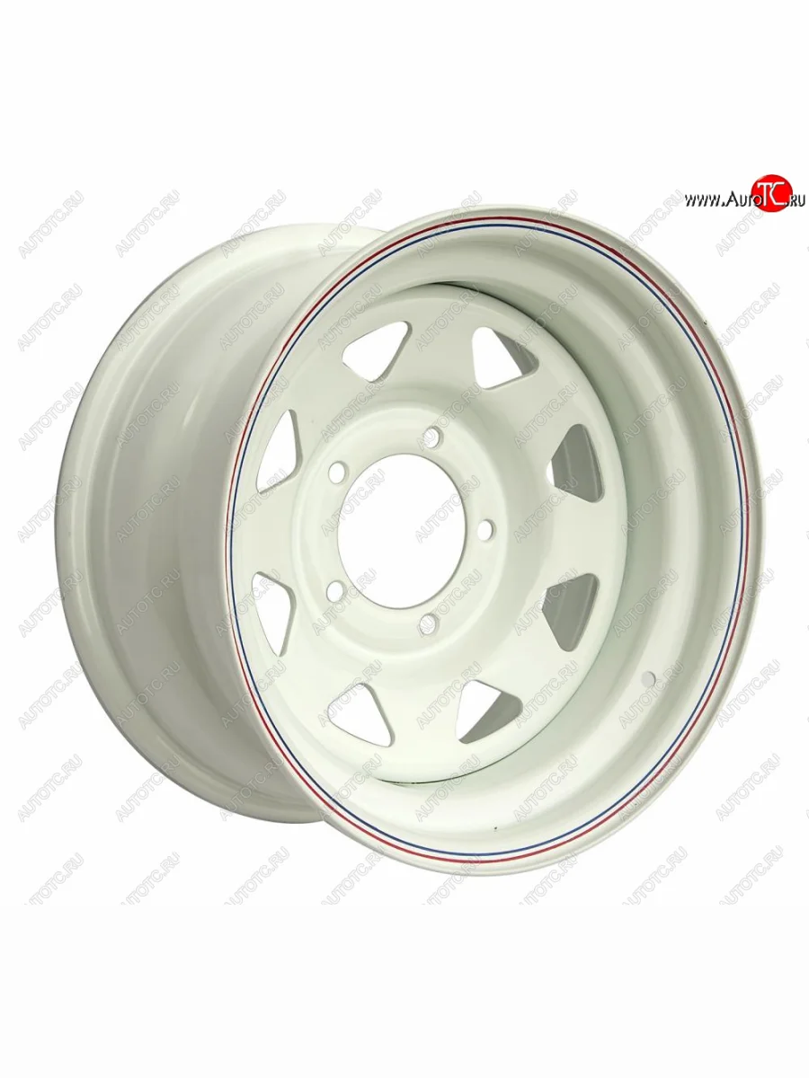Штампованый диск OFF-ROAD Wheels (стальной усиленный, треугольник мелкий - белый). 7.0 x 15    в Самаре Самарской области