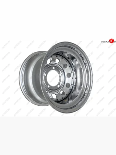 Штампованый диск OFF-ROAD Wheels (стальной усиленный, круг - хромированый). 10.0 x 15 
