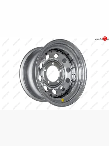 Штампованый диск OFF-ROAD Wheels (стальной усиленный, круг - хромированый). 8.0 x 16 