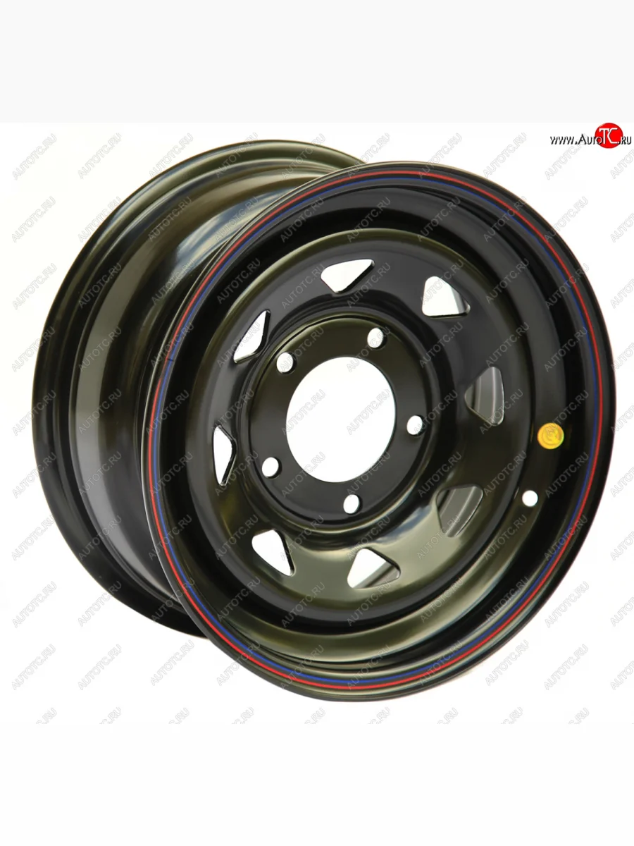 Штампованый диск OFF-ROAD Wheels (стальной усиленный, треугольник мелкий - черный). 10.0 x 15    в Воронеже Воронежской области