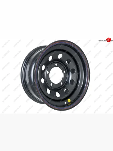 Штампованый диск OFF-ROAD Wheels (стальной усиленный, круг - черный). 7.0 x 15 