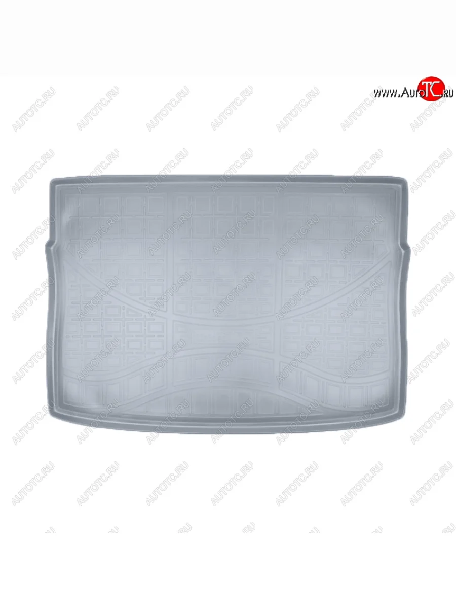 Коврик багажника Norplast Unidec  Volkswagen Golf (2012-2017) 7 Mk7 (Цвет: серый)  в Самаре Самарской области