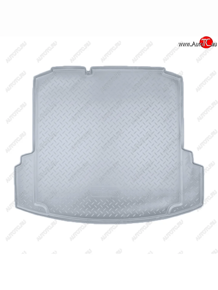 Коврик багажника Norplast Unidec (с ушами) Volkswagen Jetta A6 седан дорестайлинг (2011-2015) (Цвет: серый)  в Воронеже Воронежской области