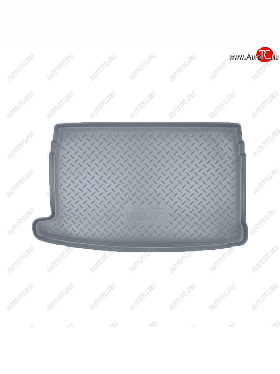 Коврик багажника Norplast Unidec Volkswagen Polo Mk5 6R,6C,61 хэтчбек 5 дв. дорестайлинг (2009-2015) (Цвет: серый)  в Воронеже Воронежской области