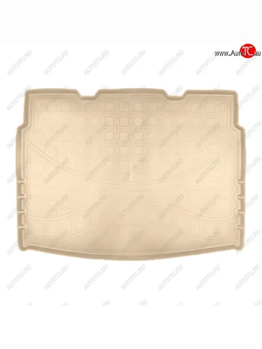 Коврик багажника Norplast Unidec (нижняя полка) (Цвет: бежевый) Volkswagen Tiguan Mk2 дорестайлинг (2016-2020)