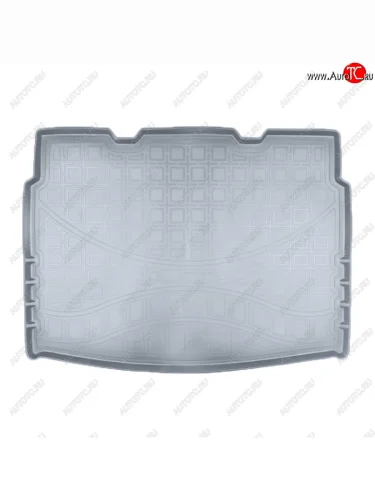 Коврик багажника Norplast Unidec (нижняя полка) (Цвет: серый) Volkswagen Tiguan Mk2 дорестайлинг (2016-2020)