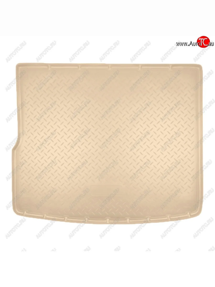 Коврик багажника Norplast Unidec (4-х зонный климат контроль) Volkswagen Touareg 2 NF дорестайлинг (2010-2014) (Цвет: бежевый)  в Керчи Республика Крым
