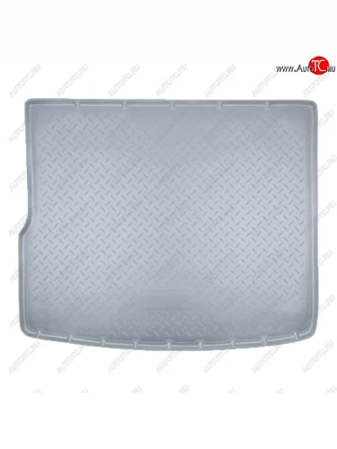 Коврик багажника Norplast Unidec (4-х зонный климат контроль) (Цвет: серый) Volkswagen Touareg 2 NF дорестайлинг (2010-2014)