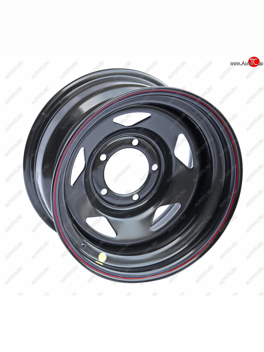 Штампованый диск OFF-ROAD Wheels (стальной усиленный, треугольник - черный). 8.0 x 15    в Самаре Самарской области