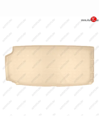 Коврик багажника Norplast Unidec (разложенный 3 ряд) (Цвет: бежевый) Volvo XC90 L дорестайлинг (2015-2019)