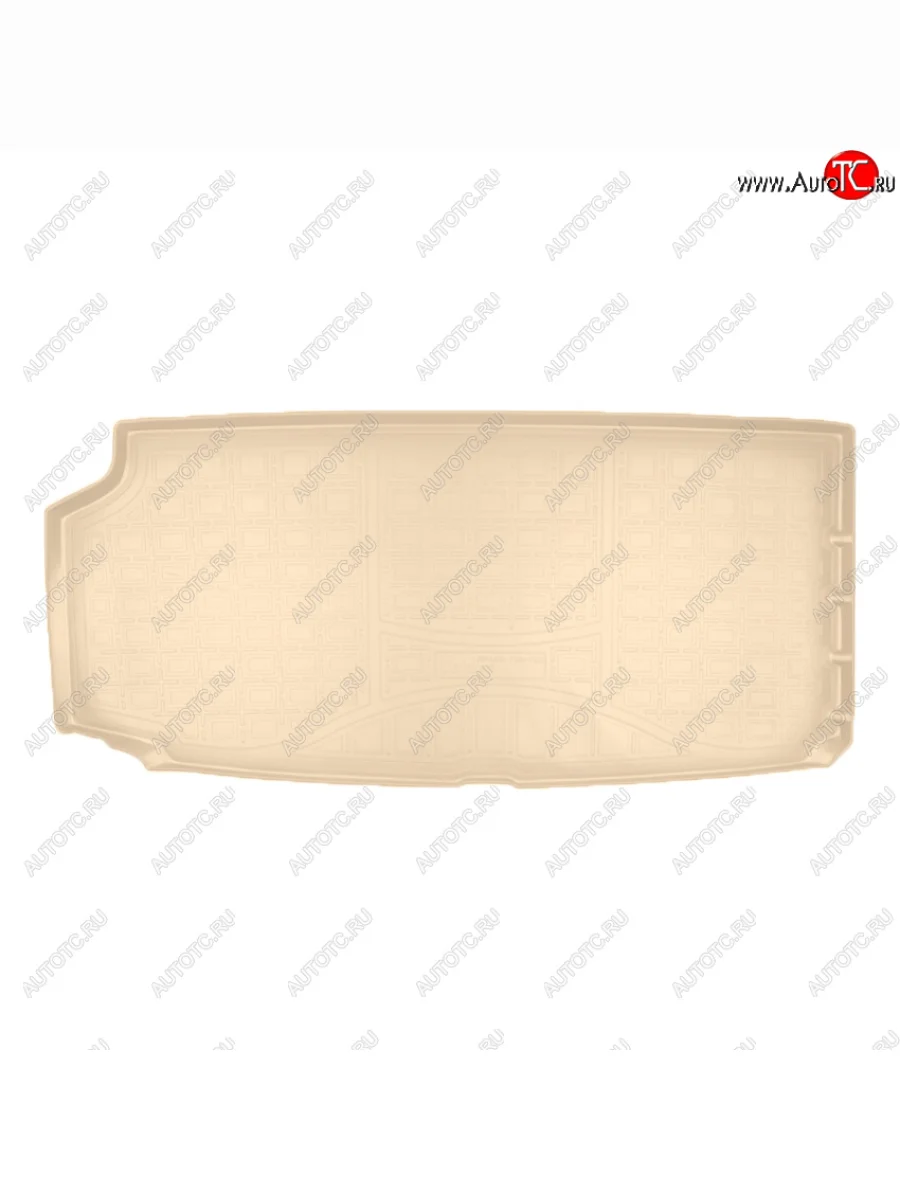 Коврик багажника Norplast Unidec (разложенный 3 ряд) Volvo XC90 L дорестайлинг (2015-2019) (Цвет: бежевый)  в Перми Пермском крае