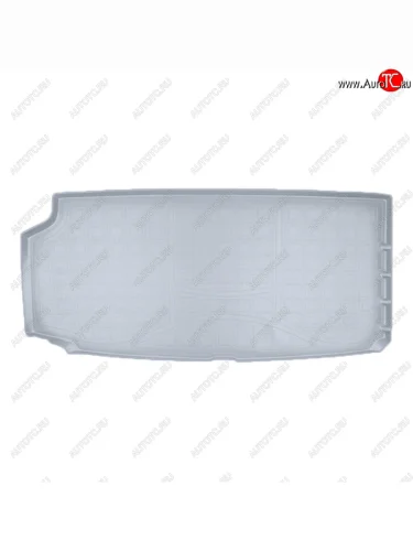 Коврик багажника Norplast Unidec (разложенный 3 ряд) (Цвет: серый) Volvo XC90 L дорестайлинг (2015-2019)