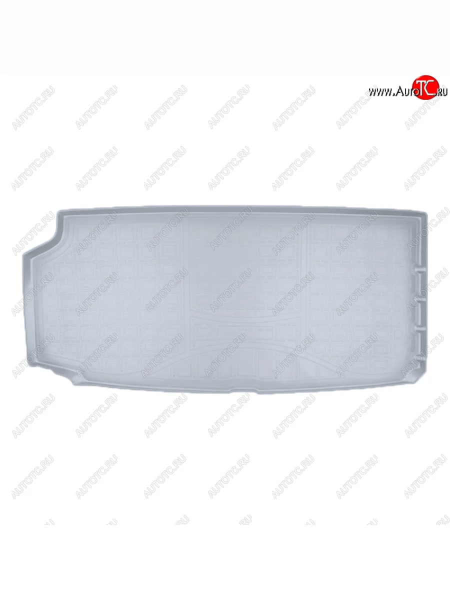 Коврик багажника Norplast Unidec (разложенный 3 ряд) Volvo XC90 L дорестайлинг (2015-2019) (Цвет: серый)  в Перми Пермском крае