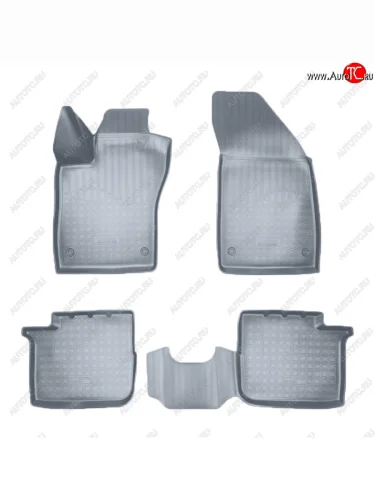 Коврики салона Norplast Unidec (Цвет: серый) Dodge Neon FCA (2016-2020)