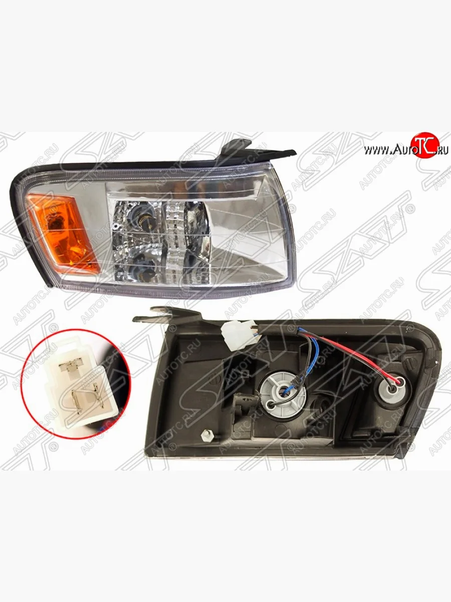 Передняя габарит SAT (хрусталь, правый) Toyota Cresta X90 (1992-1996)  в Перми Пермском крае