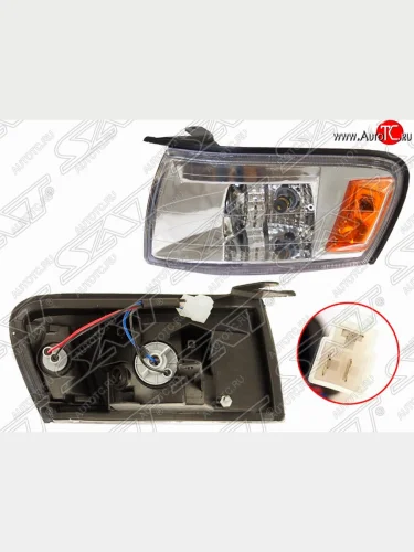 Передний габарит SAT (хрусталь, левая)  