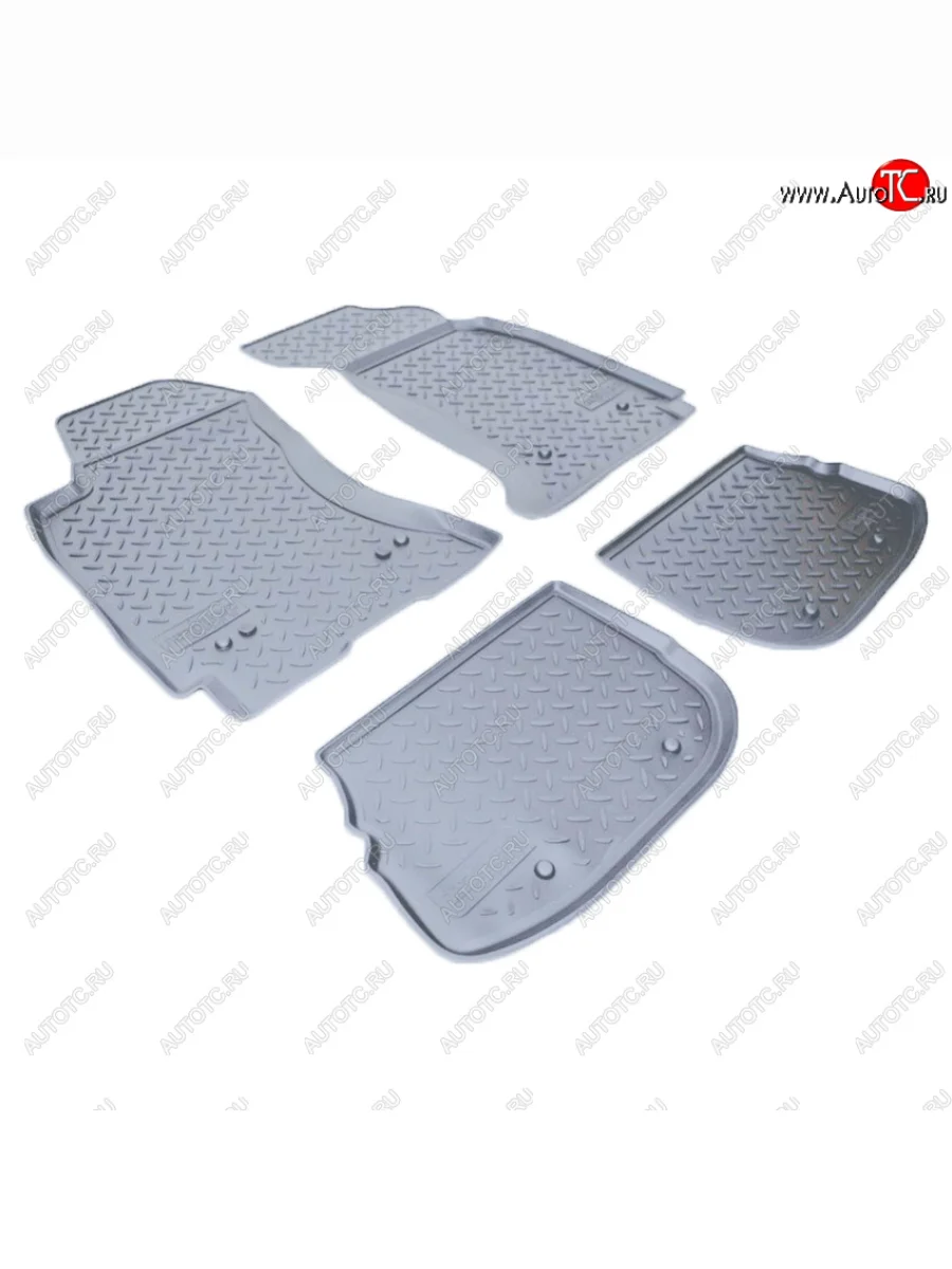 Коврики салона Norplast Unidec Audi A4 B7 седан (2004-2008) (Цвет: серый)  с доставкой в г. Керчь