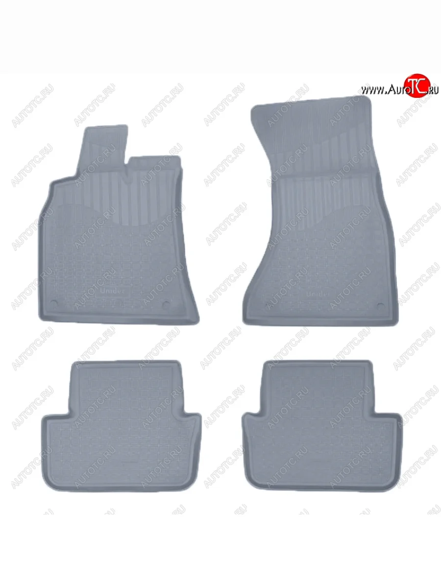 Коврики салона Norplast Unidec Audi A5 8T дорестайлинг, лифтбэк (2007-2011) (Цвет: серый)  в Керчи Республика Крым