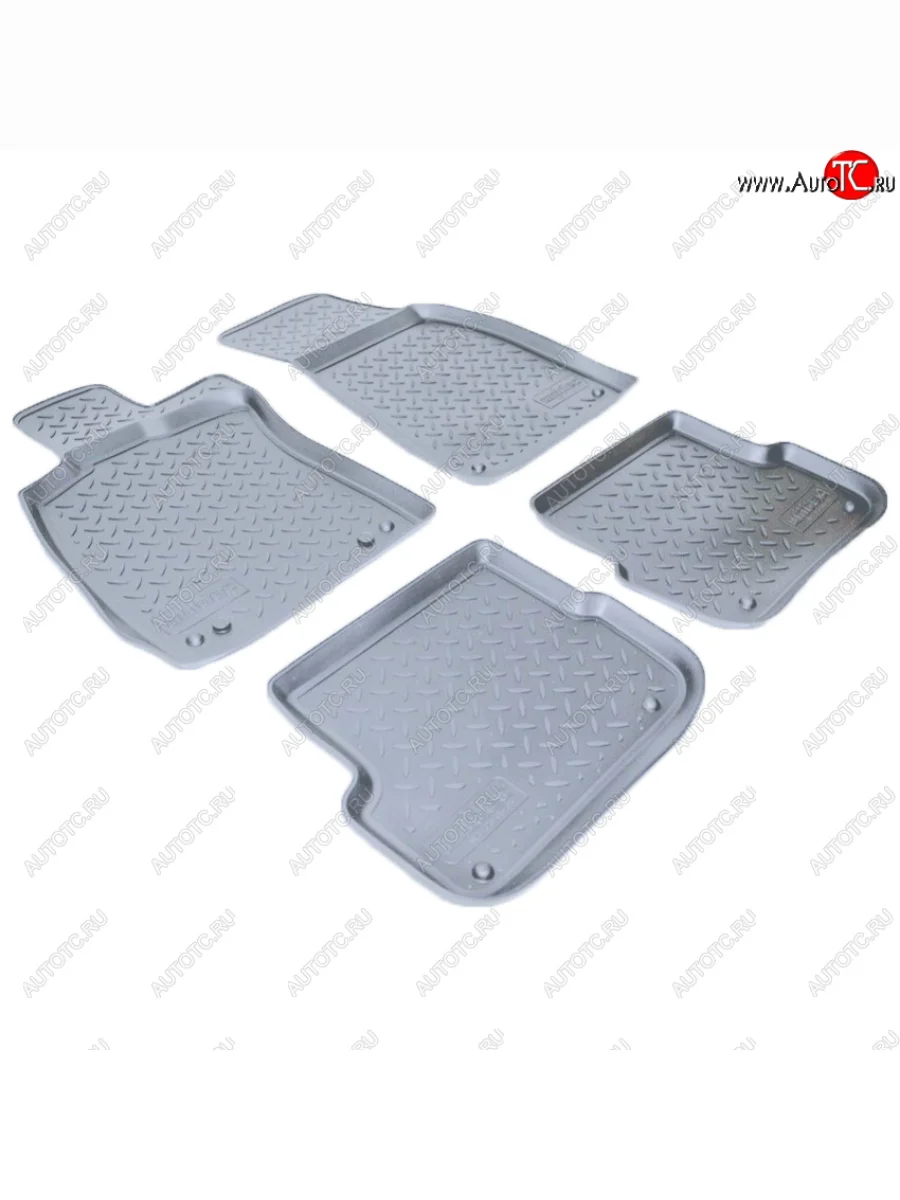 Коврики салона Norplast Unidec Audi A6 C6 дорестайлинг, универсал (2004-2008) (Цвет: серый)  с доставкой в г. Пермь