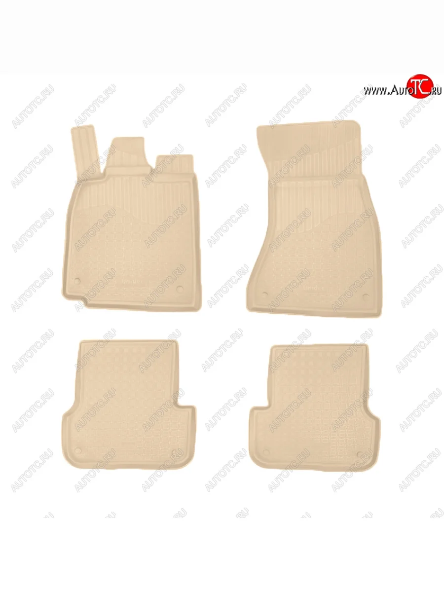Коврики салона Norplast Unidec Audi A7 4G лифтбэк дорестайлинг (2010-2014) (Цвет: бежевый)  в Керчи Республика Крым