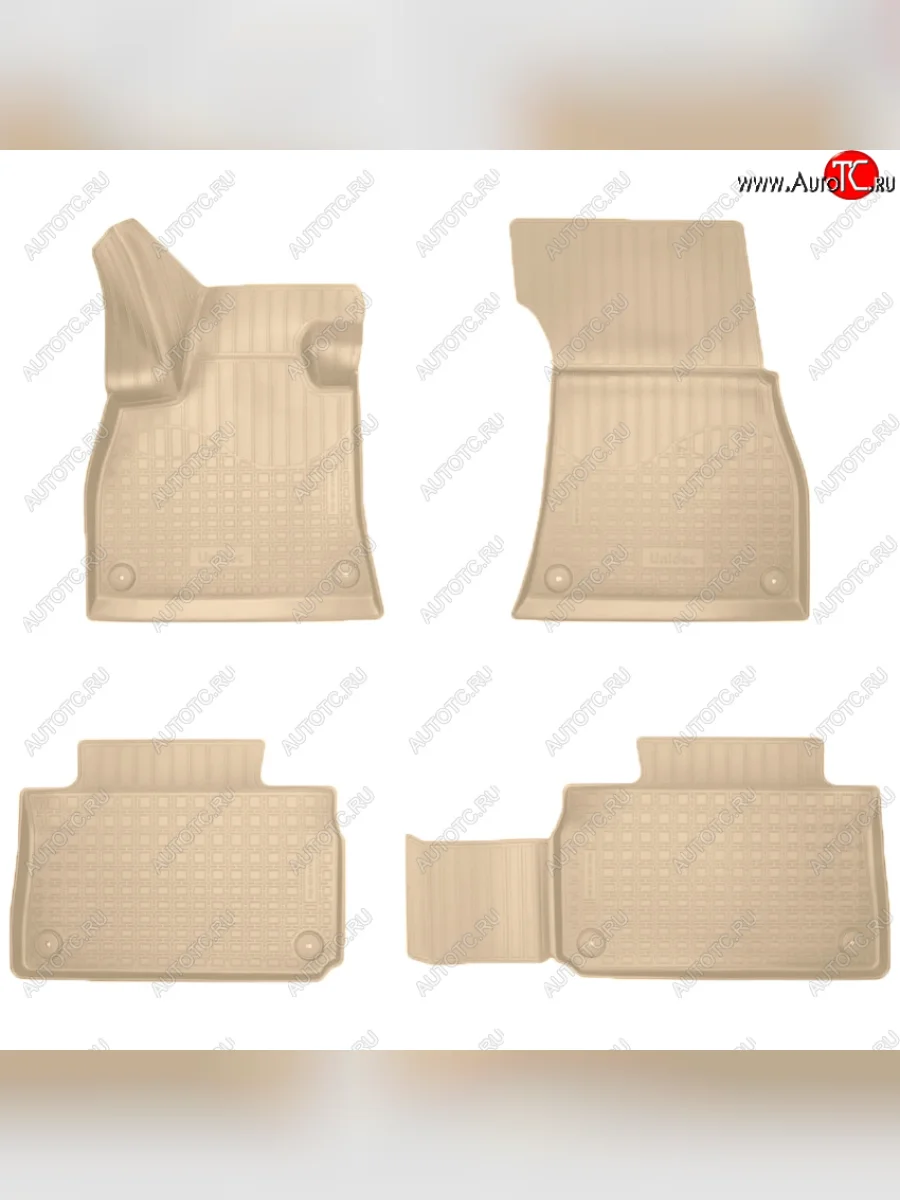 Коврики салона Norplast Unidec Audi e-tron GE (2018-2023) (Цвет: бежевый)  в Самаре Самарской области