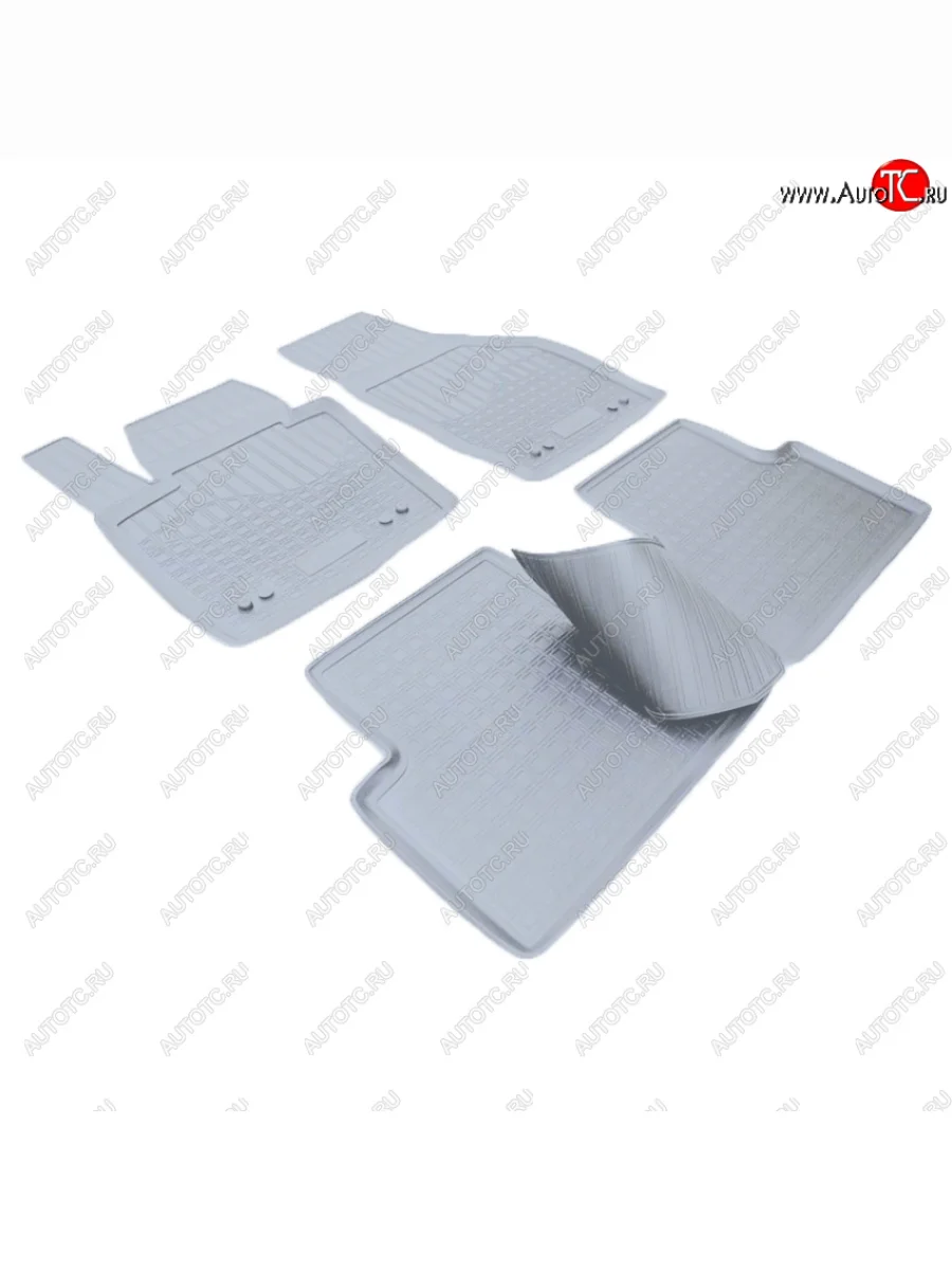 Коврики салона Norplast Unidec Audi Q3 8U рестайлинг (2014-2018) (Цвет: серый)  с доставкой в г. Пермь