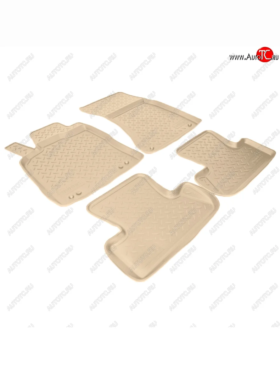 Коврики салона Norplast Unidec Audi Q5 8R дорестайлинг (2008-2012) (Цвет: бежевый)  с доставкой в г. Керчь