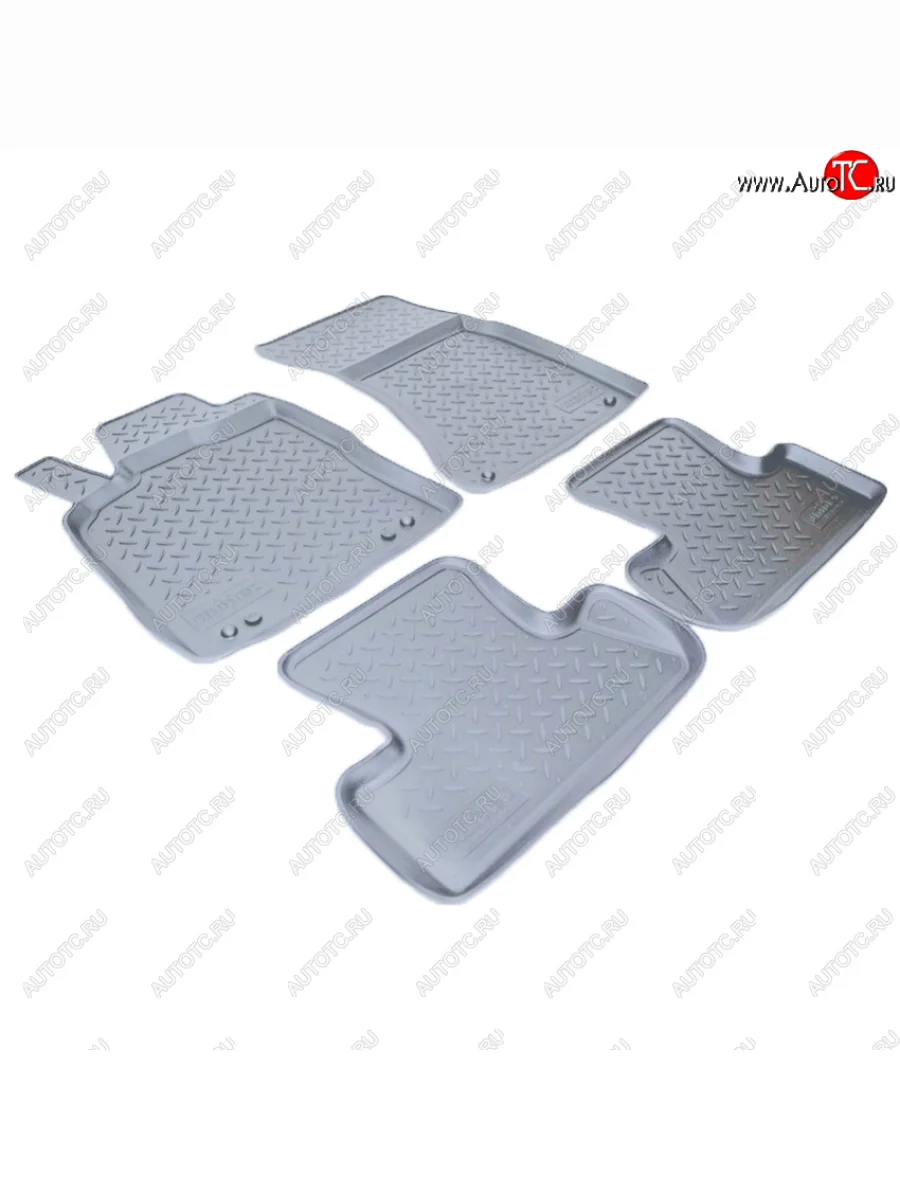Коврики салона Norplast Unidec Audi Q5 8R дорестайлинг (2008-2012) (Цвет: серый)  с доставкой в г. Керчь