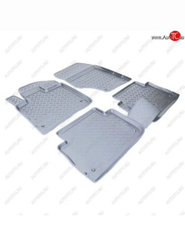 Коврики салона Norplast Unidec (Цвет: серый) Audi Q7 4L дорестайлинг (2005-2009)
