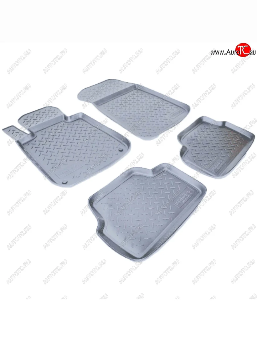 Коврики салона Norplast Unidec BMW 1 серия E81 хэтчбэк 3 дв. рестайлинг (2007-2012) (Цвет: серый)  с доставкой в г. Керчь