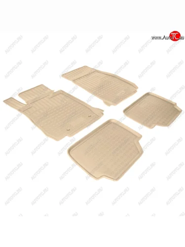 Коврики салона Norplast Unidec (Цвет: бежевый) BMW 1 серия F21 хэтчбэк 3 дв. 2-ой рестайлинг (2017-2020)