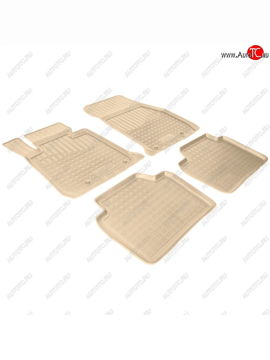 Коврики салона Norplast Unidec BMW 3 серия F31 универсал рестайлинг (2015-2018) (Цвет: бежевый)  с доставкой в г. Керчь