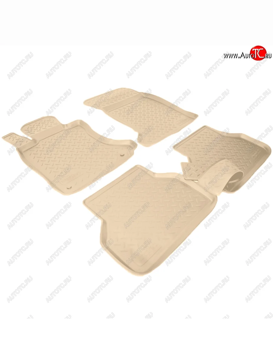 Коврики салона Norplast Unidec BMW 5 серия E60 седан дорестайлинг (2003-2007) (Цвет: бежевый)  в Керчи Республика Крым