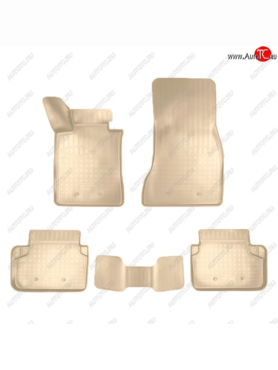 Коврики салона Norplast Unidec  BMW 5 серия (2016-2020) G30 (Цвет: бежевый)  в Самаре Самарской области