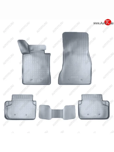 Коврики салона Norplast Unidec (Цвет: серый) BMW 5 серия G30 дорестайлинг, седан (2016-2020)